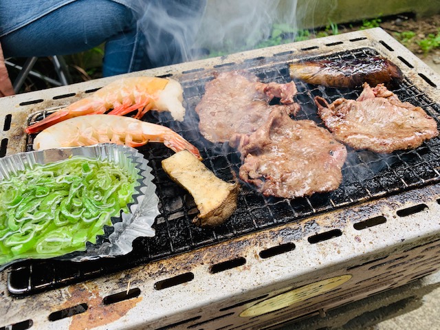 ステイホーム　自宅でBBQを楽しむ　立川市