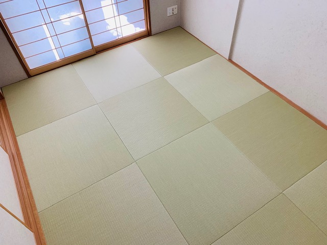 ダイケン畳の見た目・雰囲気に満足しています　東京都立川市